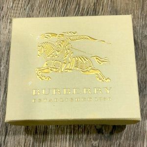 Original Burberry box with dust fabric
